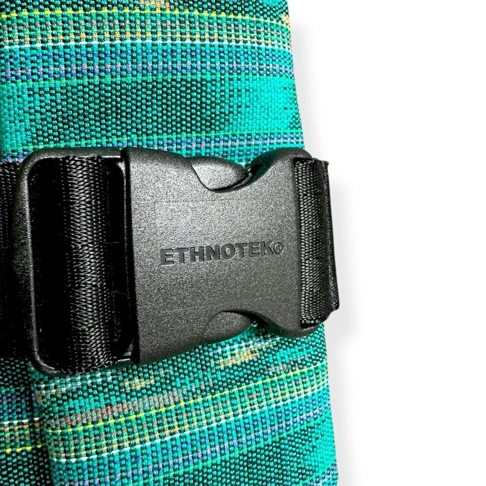 NEW ETHNOTEK Cyclo Foldover Laptop Sling Messenger Bag‎ Work Guatemala 4 Padded